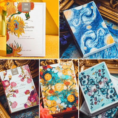 Van Gogh Roses (Numbered Seal-Borderless) Playing Cards